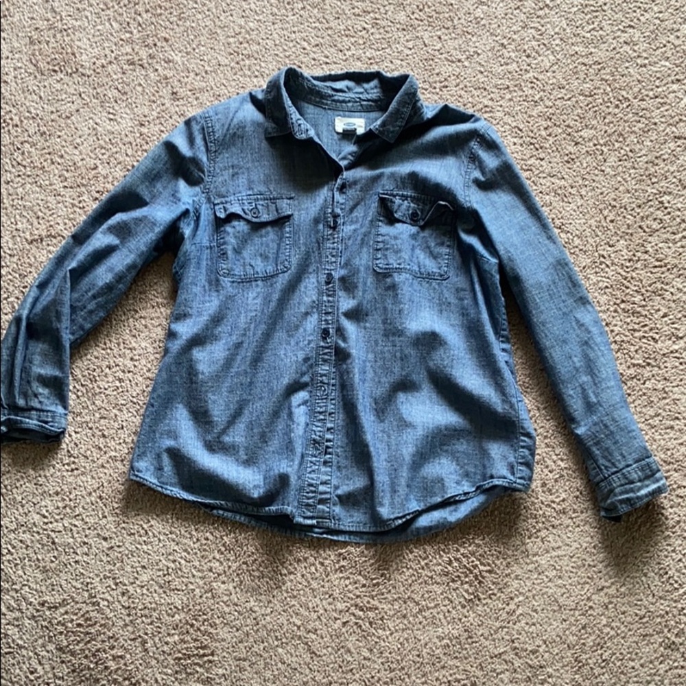 Old navy long sleeve button up